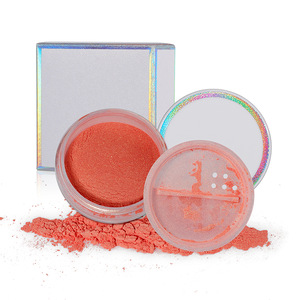 Trending Products 4 Color Loose powder highlighter makeup private label pigmented makeup foundation for all skin