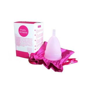 Washable Custom Lady Menstrual Cup Reusable Medical Silicone Menstrual Cup For Lady