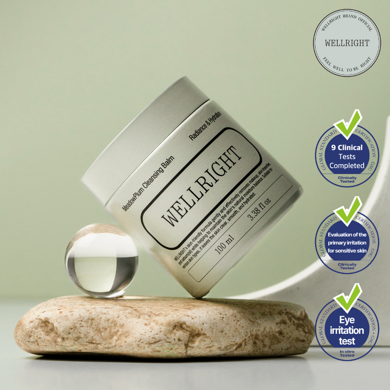 [WELLRIGHT] MeadowPlum Cleansing Balm 100ml (Skin Care, Cleansing Balm, makeup remover, Facial Care)