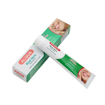 Wholesale Custom Private Label Complete Care Aloe Vera Toothpaste for Gum Disease Teeth Whitening