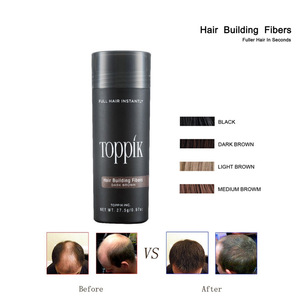Wholesale TOPPIK Hair Fiber 10 Colors Hair Loss Regrowth Treatment Conceal Thinning Hair Building Fiber Liquid