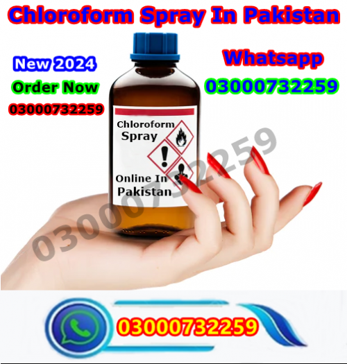 Original Chloroform Spray Price in Islamabad 03000732259. Islamabad