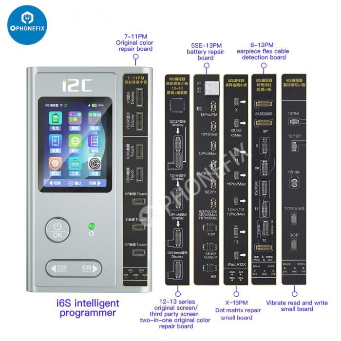 i2C i6S smart programmer battery screen original sound repair