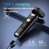 Factory Wholesale Electric Rotary Shaver 4 in 1 Waterproof Portable Electric Beard Trimmer Facial Electric Shaver Men