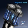 Factory Wholesale Electric Rotary Shaver 4 in 1 Waterproof Portable Electric Beard Trimmer Facial Electric Shaver Men