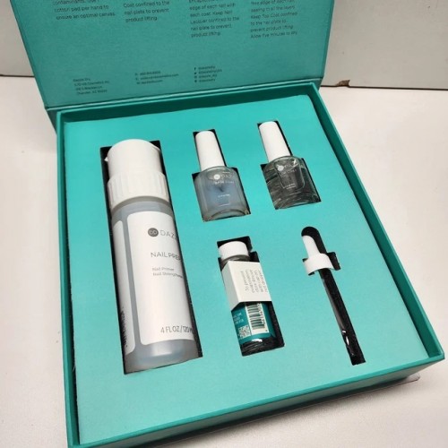 Dazzle Dry The System Kit Nail Prep, Base Coat, Top Coat, Revive, Transformer