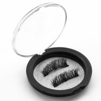 Soft Mink False Eyelash High Quality and Private Label 3 Full Strip Magnetic Lashes