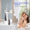 Oral Irrigator USB Rechargeable Water Flosser Portable Dental Jet Flosser Waterproof Teeth Cleaner