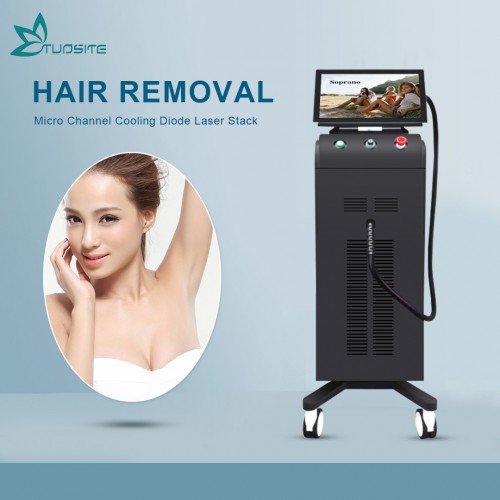 2022 Diode Laser Sopran Titanium Wavelength 755nm 808nm 1064nm Diode Laser Hair Removal