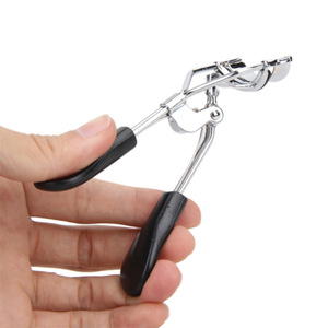 1 pc New Portable Eyebrow Clip Women Makeup Eyelash Curler with Black Grip