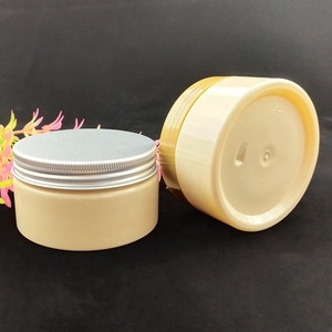 200ml 6oz Round PET Plastic Skin Care Makeup Products Container Lotion Cream Cosmetic Jar With Cap