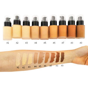 2018 private label makeup liquid foundation private label full coverage foundation