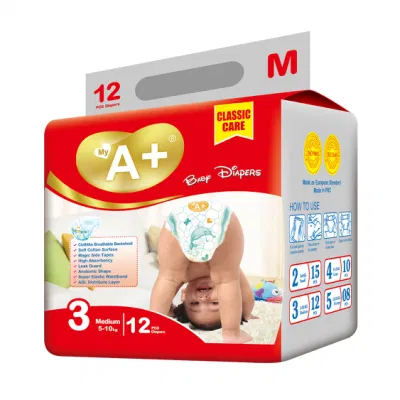 2022 Hot Sale A Grade Cheap Baby Nappy Diaper OEM Disposable Cotton Breathable Sleepy Baby Diapers China Suppliers