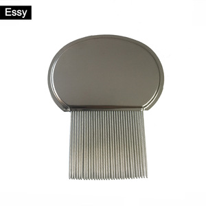 aluminium metal stainless steel lice comb