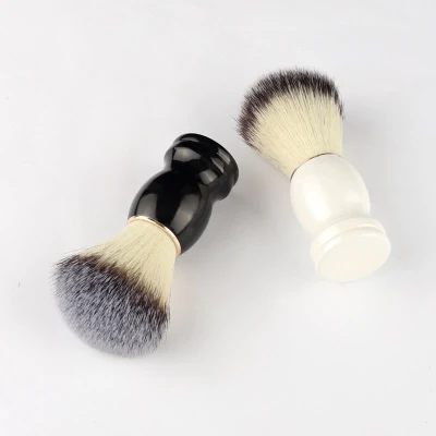 Beard Shaving Brush Makeup Brushes Wooden Hair Cleaning Handle Brush