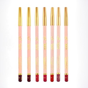 Beauty Tools Wholesale Easy Use 7 Colors Matte Lip Liner Pencil Waterproof Cosmetic Makeup Lip Pencil With Low Price