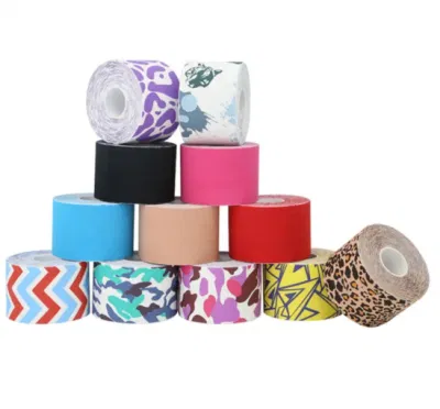 Color Printed Cotton Tape for The Chest Lift up No Allergy Waterproof Antisweat No Residue