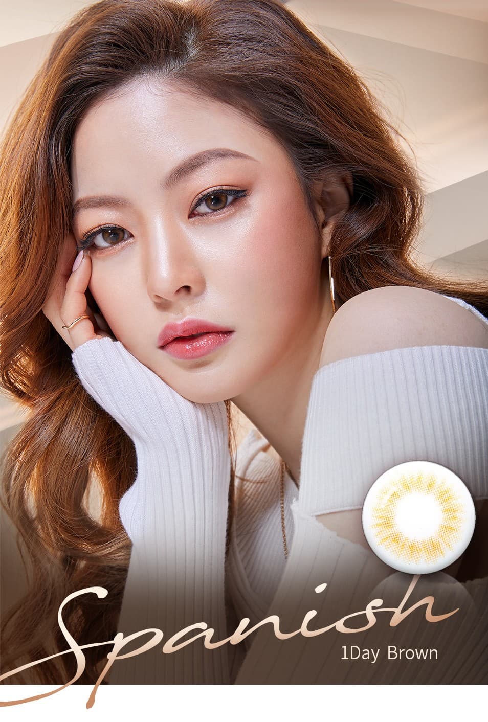 Contact Lens (Spanish 1DAY Brown)