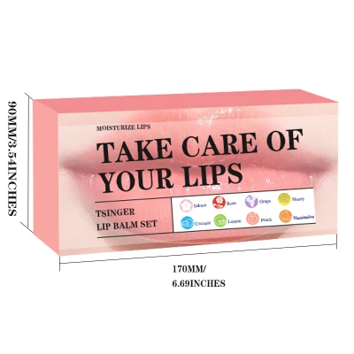 Cosmetics Manufacturer Lip Balm Plants Extract Lip Balm Sets