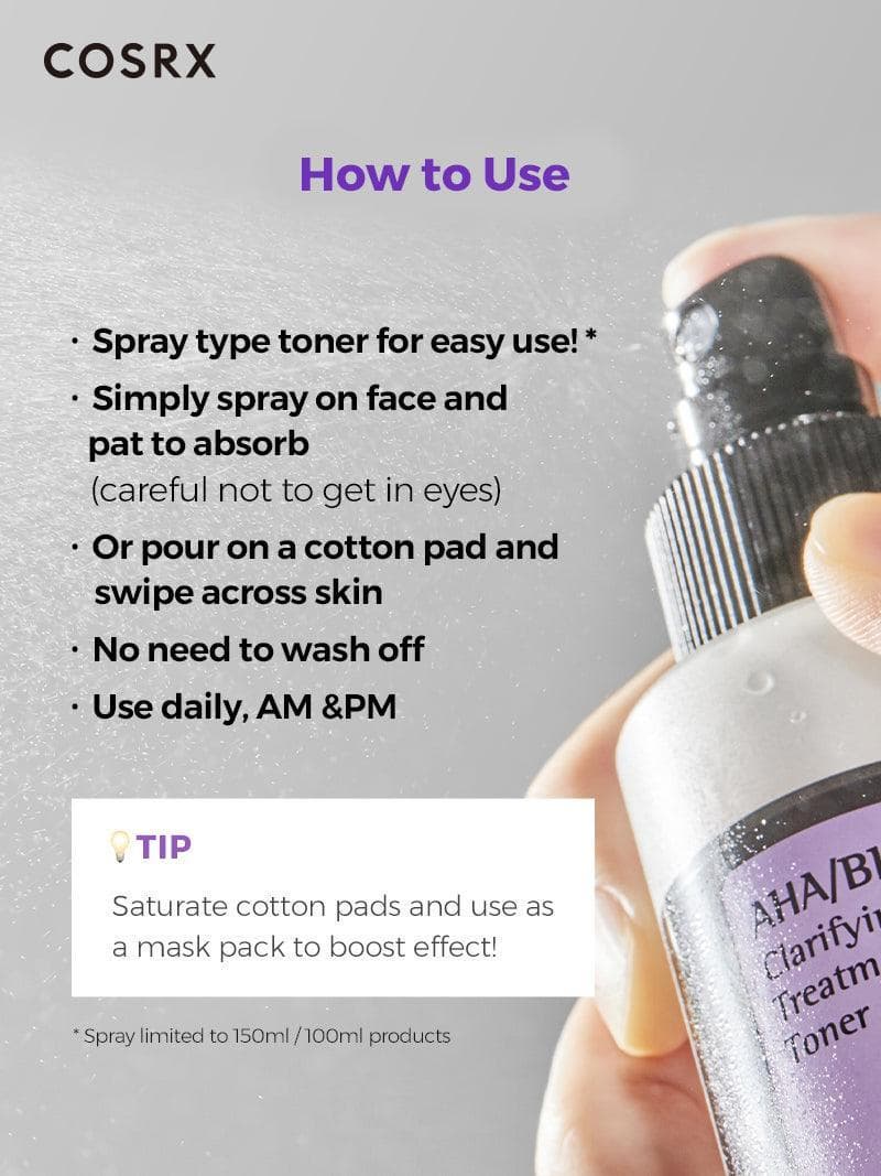 [COSRX]AHA BHA Clarifying Treatment Toner 50 mL
