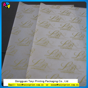 Custom Design High quality gift wrapping tissue paper