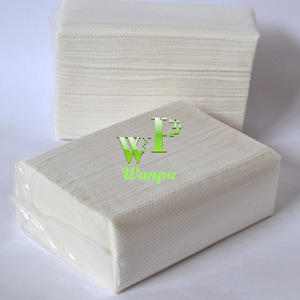 customized folded printed paper towel for restaurant