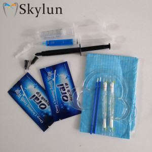 Customized private label wholesale dental whitening kit teeth Whitener Syringes Bleaching Gel whitening kit