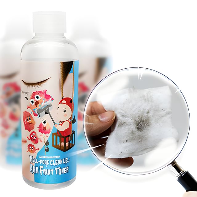 (elizavecca) hell pore clean up aha fruit toner 200ml