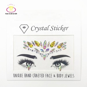 Eye Shadow Decoration Face Gems Jewels Body Art Rhinestones Adhesive Stickers