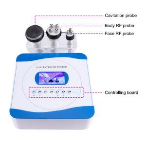 Factory Price Beauty Equipment 3in1 Weight Loss Ultrasonic Cavitation Machine RF