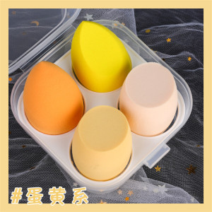 Factory Wholesale Ultra Soft Multi Color Makeup Sponge Peach Shaped Foundation Beauty  Makeup Blender Sponge Cosmetic Puff