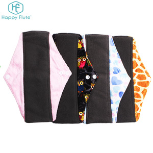 Happy Flute Reusable Washable Feminine Hygiene Cloth Menstrual Pads Sanitary Pad