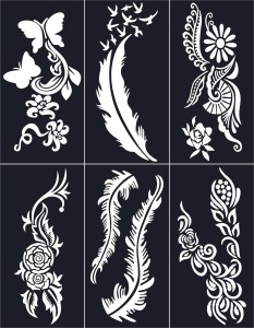 HENNA STENCILS