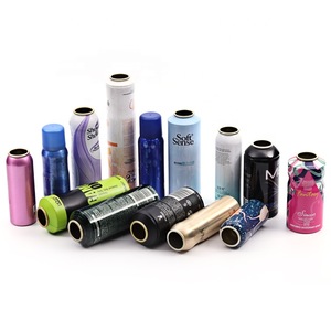 Hot sale custom size printing 200ml body spray cans aluminum tin cans paint tin empty aerosol can