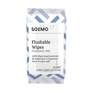 Individual packed flushable wipes flushable dude wipes biodegradable toilet wipes