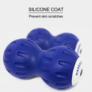 Intensity Rechargeable Silicon Mini Foot Yoga Peanut Massage Ball Vibrating Massage Ball