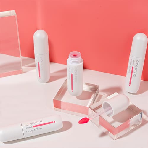 Korean cosmetics - CODENATURE Viami Fit Lip &amp; Cheek Pink