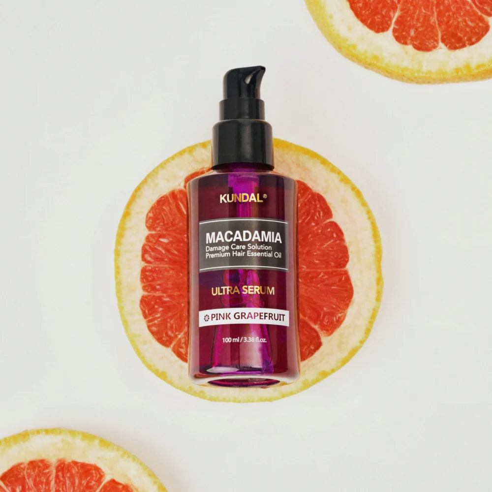 (KUNDAL) Macadamia Hair Serum [Pink Grapefruit] 100ml