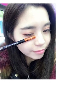 luxury design smooth waterproof liquid pencil private label eyeliner