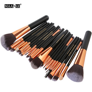 MAANGE 2018 Hot Sale Brushes Makeup Tools 22Pcs Private Label Makeup Brush Set