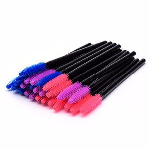 Multi-shape Silicone Smudge Stick Mascara Wands/Eyelash Makeup Brush