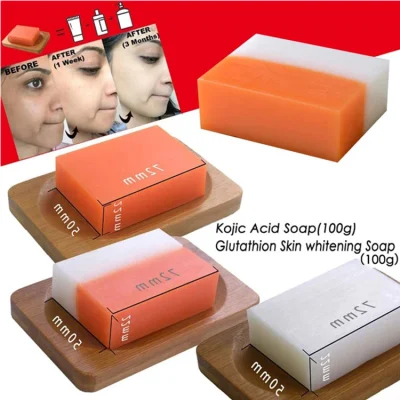 Natural Kojic Acid Whitening Deep Cleansing Cleanser Soap Bar