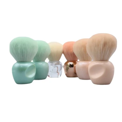 New Product Mushroom Nail Dust Cleaning Brush Candy Color Mini Cute Manicure Brush Cleaning Brush Beauty Tool Soft Hair Loose Powder Blush Makeup Brush