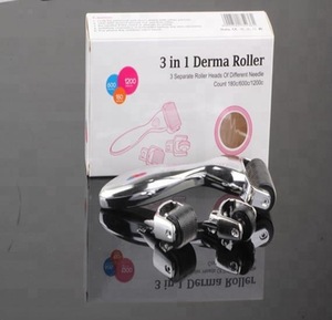 NL-301 CE Approval titanium derma rolling Manufacturer skin roller system 3 IN 1 derma roller