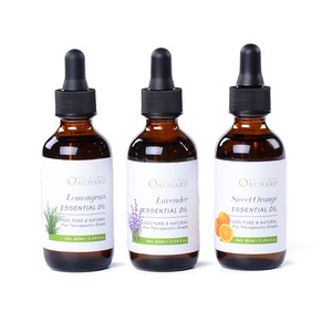 OEM 100% Pure and Natural Aromatherapy Essential Oil Gift Set 6 Bottles-Orange,Lemon,Rosemary,lavender,Peppermint and Tea Tree