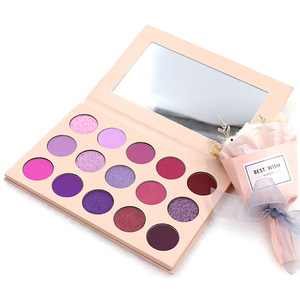 OEM  Matte Eyeshadow Palette private label Makeup Shimmer Eye Shadow Palettes Cosmetics custom vegan makeup