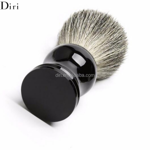 Perfecto 100% Pure Badger Shaving Brush With Black Handle