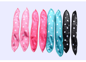 Pink Blue Sleeping Foam Sponge Hair Styling Pillow Hair Rollers