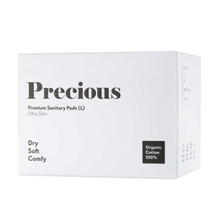 Precious Premium Organic Sanitary Pads (Large)