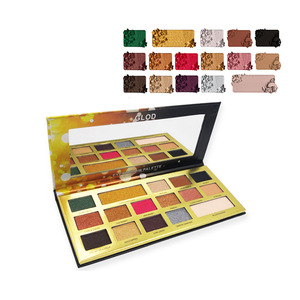 Private label 16 colors cosmetics eye shadow